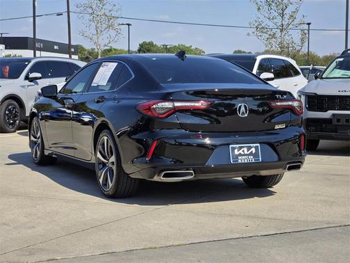 Majestic Black Pearl 2024 Acura TLX Technology