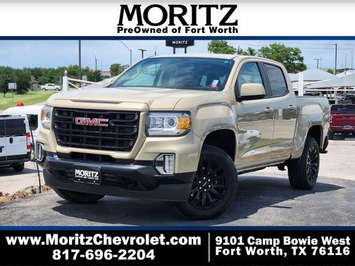 Desert Sand Metallic 2022 GMC Canyon Elevation