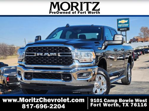 Diamond Black Crystal Pearlcoat 2024 RAM 2500 Big Horn Crew Cab 4x4 6'4' Box