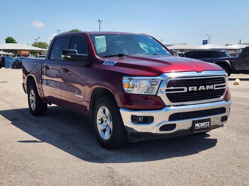 Delmonico Red Pearlcoat 2021 RAM 1500 Big Horn/Lone Star