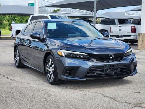 Dark Gray 2024 Honda Civic LX