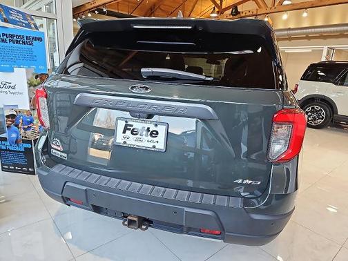 FORGED GREEN METALLIC 2022 Ford Explorer TIMBERLINE