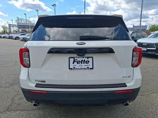 STAR WHITE MET TRI-COAT 2023 Ford Explorer ST-LINE