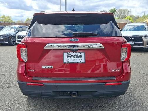 RAPID RED MET TINTED CC 2022 Ford Explorer XLT