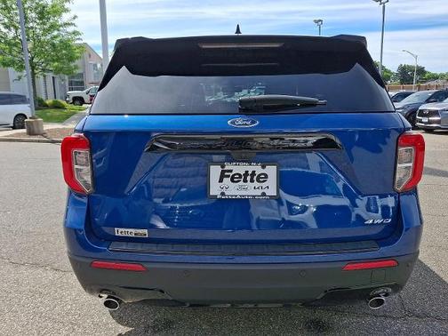 ATLAS BLUE METALLIC 2023 Ford Explorer ST-LINE