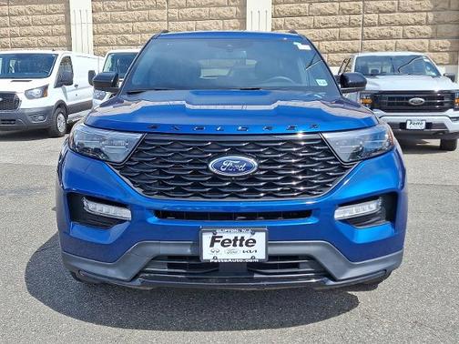 ATLAS BLUE METALLIC 2023 Ford Explorer ST-LINE