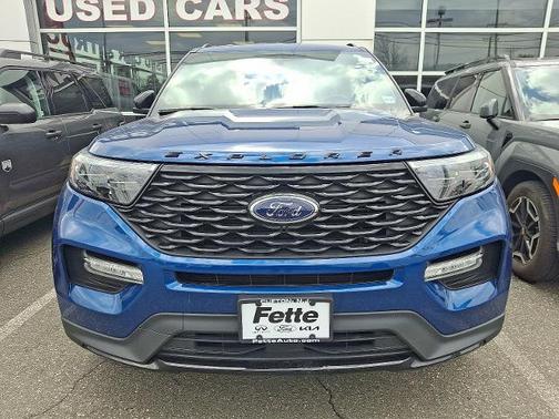 ATLAS BLUE METALLIC 2023 Ford Explorer ST-LINE