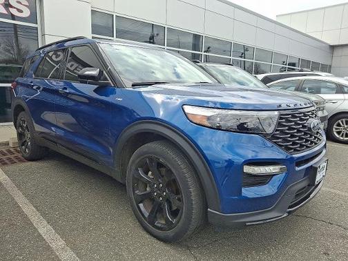 ATLAS BLUE METALLIC 2023 Ford Explorer ST-LINE