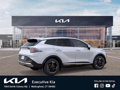 Glacial White Pearl 2026 Kia Sportage EX
