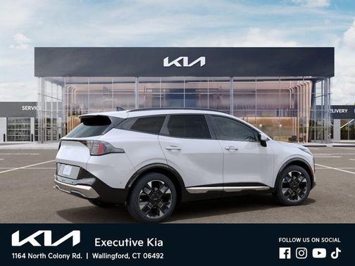 Snow White Pearl 2026 Kia Sportage Hybrid SX-Prestige