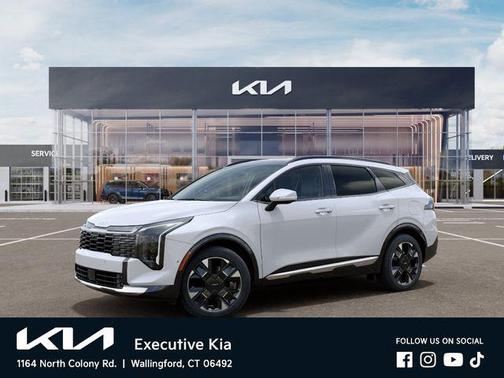 Snow White Pearl 2026 Kia Sportage Hybrid SX-Prestige