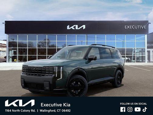 Black Jade Green 2027 Kia Telluride Hybrid X-Line SX Prestige