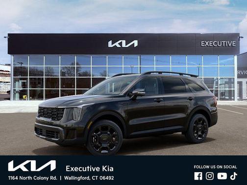 Ebony Black 2026 Kia Sorento SX
