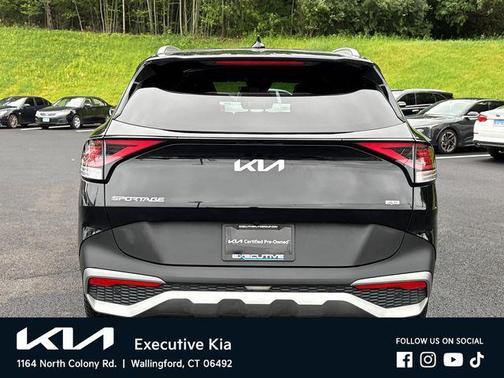 Ebony Black 2023 Kia Sportage EX