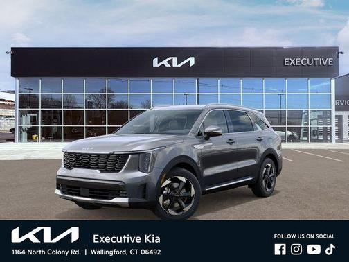 Steel Gray 2026 Kia Sorento Hybrid EX SUV