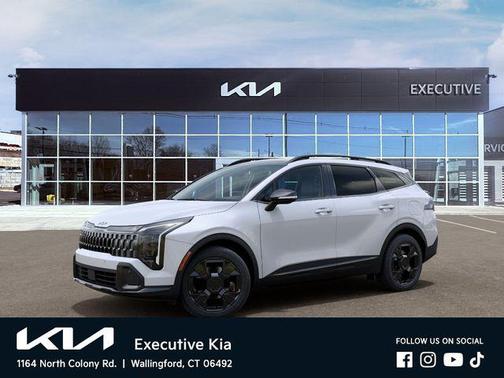 White 2026 Kia Sportage X-Line