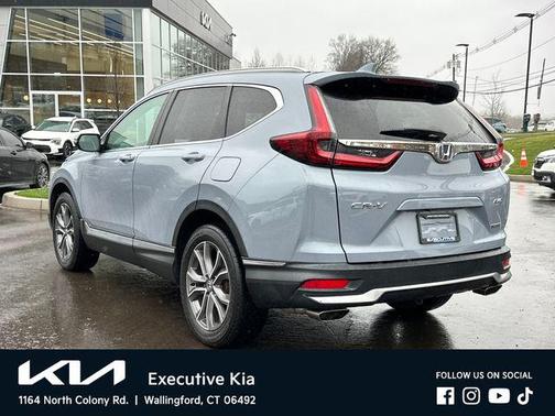 Gray 2020 Honda CR-V Touring