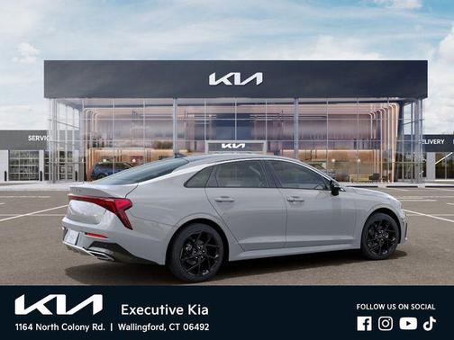 Wolf Gray 2026 Kia K5 GT-Line