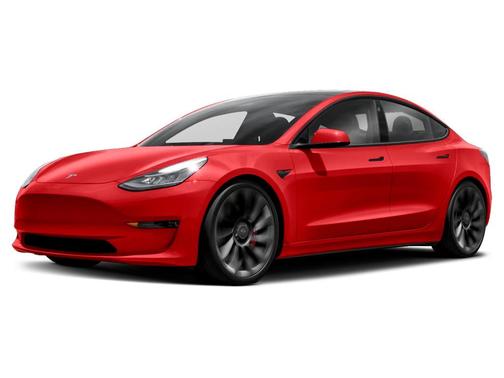 Red Multi 2021 Tesla Model 3 Long Range