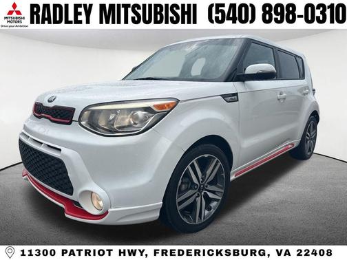 Clear White 2014 Kia Soul +