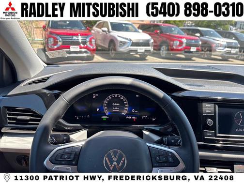 Platinum Gray Metallic 2024 Volkswagen Taos 1.5T S