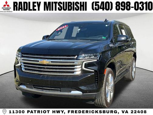Black 2021 Chevrolet Tahoe 4WD High Country