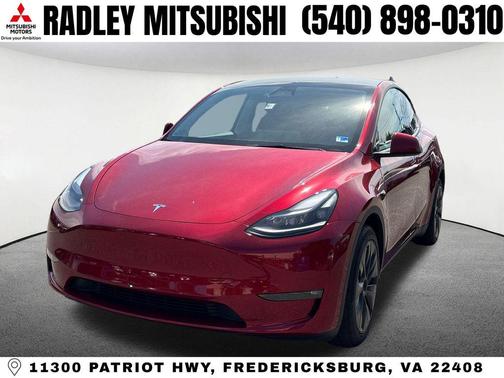 Ultra Red 2024 Tesla Model Y Long Range