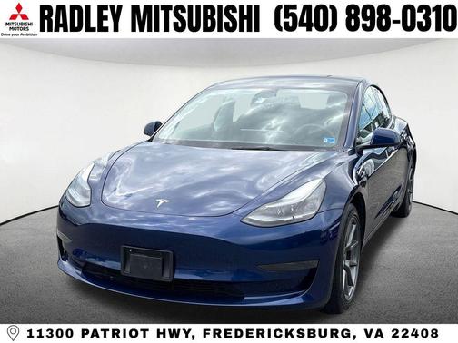 Deep Blue 2022 Tesla Model 3 Base