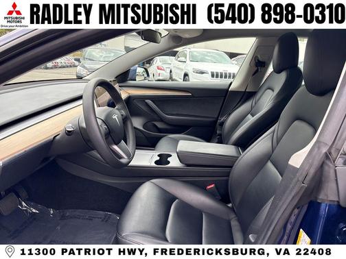 Deep Blue 2022 Tesla Model 3 Base