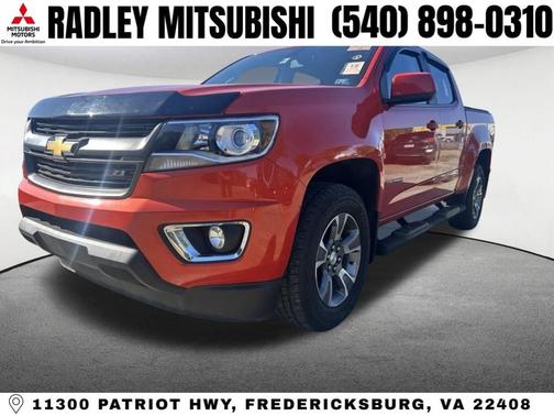 Inferno Orange 2016 Chevrolet Colorado Z71