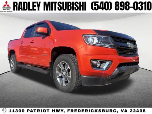 Inferno Orange 2016 Chevrolet Colorado Z71