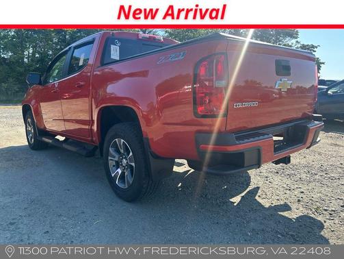 Inferno Orange 2016 Chevrolet Colorado Z71