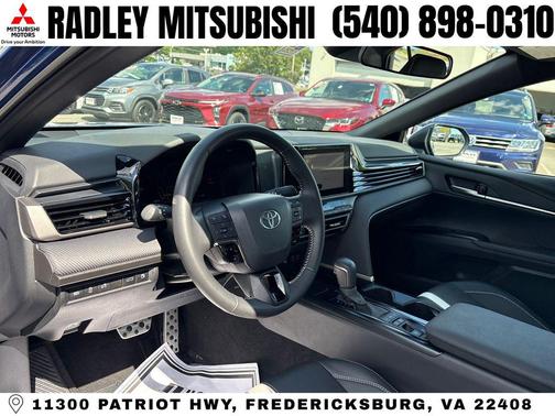 Blue 2025 Toyota Camry SE
