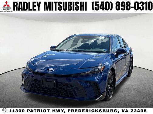 Blue 2025 Toyota Camry SE