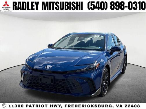Blue 2025 Toyota Camry SE