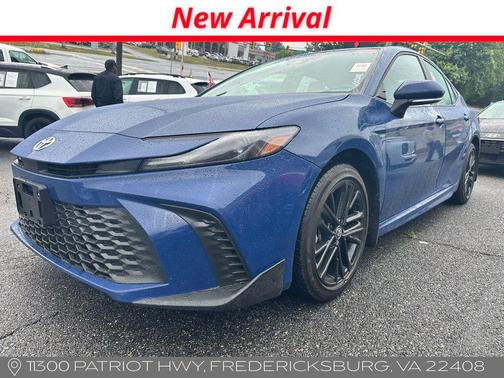Blue 2025 Toyota Camry SE