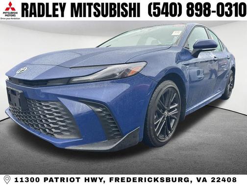 Blue 2025 Toyota Camry SE