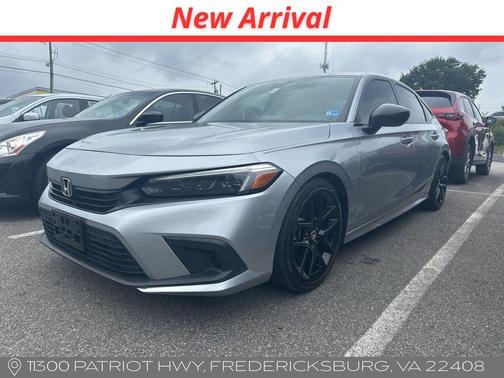 Lunar Silver 2024 Honda Civic Sport