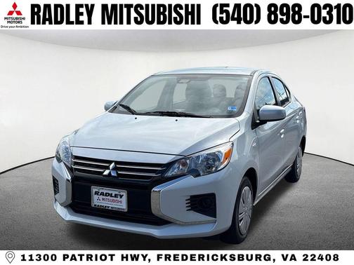 White Diamond 2024 Mitsubishi Mirage G4