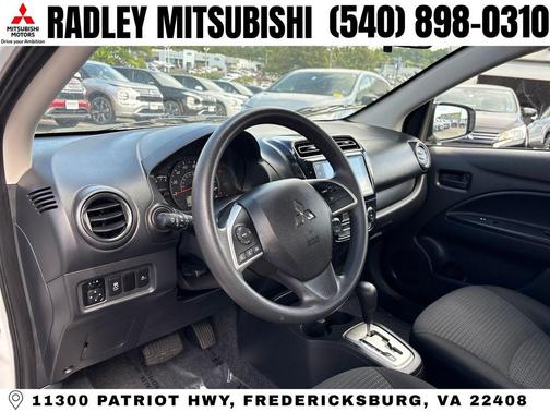 White Diamond 2024 Mitsubishi Mirage G4