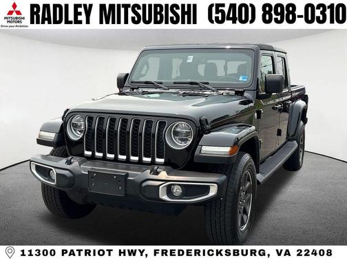 Black 2022 Jeep Gladiator Overland