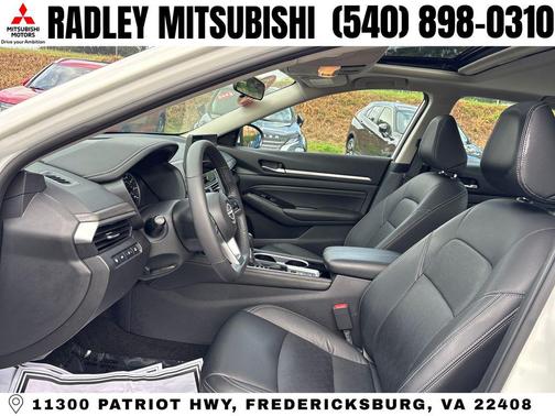 White 2023 Nissan Altima 2.5 SL