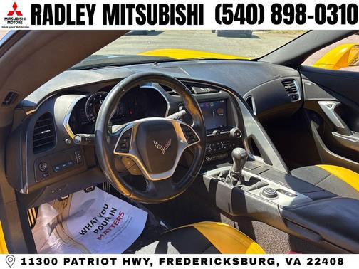 Velocity Yellow Tinted Clearcoat 2014 Chevrolet Corvette Stingray Base