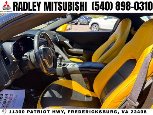 Velocity Yellow Tinted Clearcoat 2014 Chevrolet Corvette Stingray Base