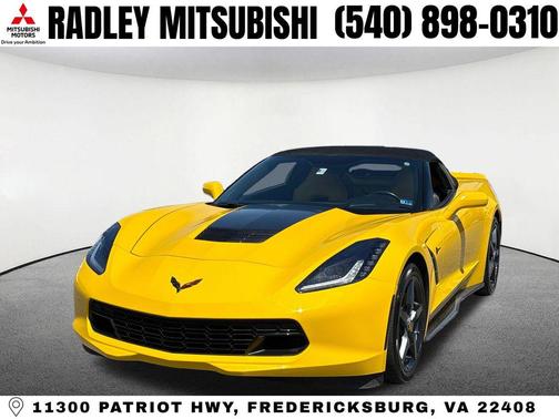 Velocity Yellow Tinted Clearcoat 2014 Chevrolet Corvette Stingray Base