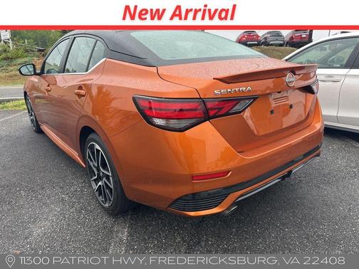 Orange Metallic 2025 Nissan Sentra SR