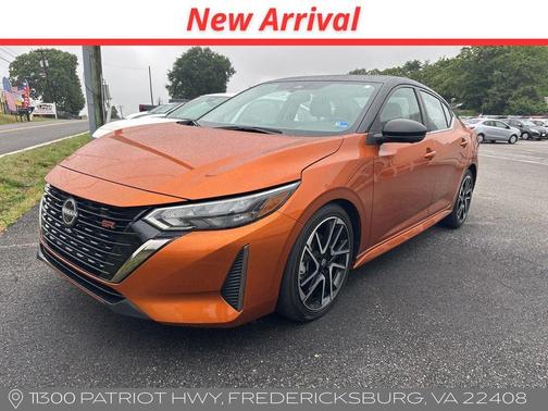 Orange Metallic 2025 Nissan Sentra SR
