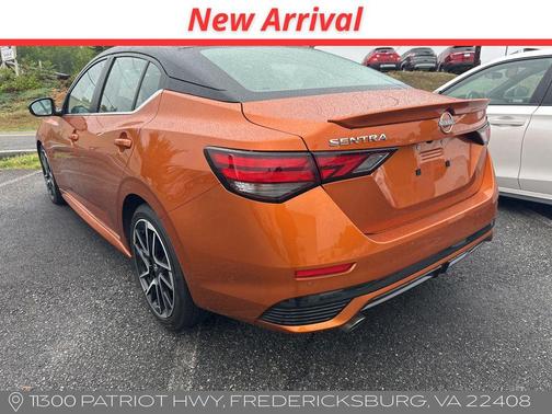 Orange Metallic 2025 Nissan Sentra SR