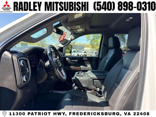 Summit White 2022 GMC Sierra 2500 SLT