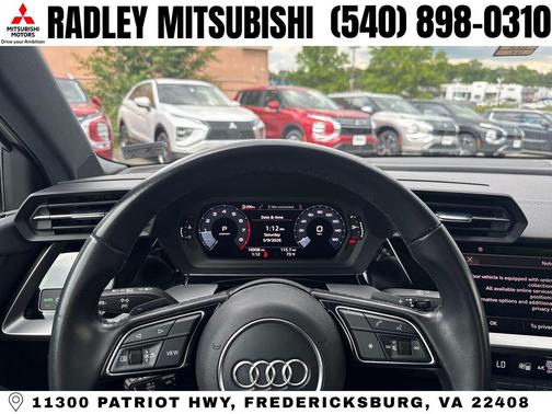 Glacier White Metallic 2023 Audi A3 40 Premium